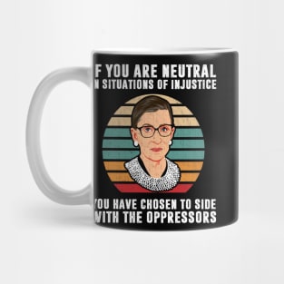 Ruth Bader Ginsburg Notorious RBG Quote Feminist Mug